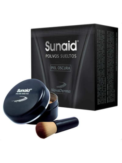 SUNAID POLVO SUELTO PIEL OSCURA X 35 GRS