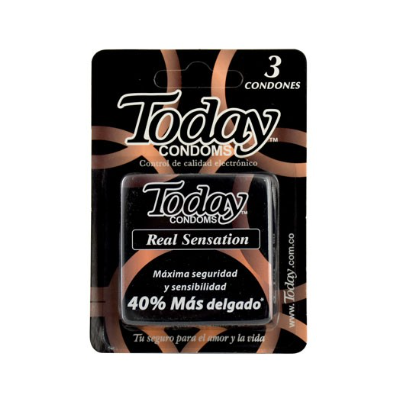 TODAY REAL SENSATION 3 UNIDADES